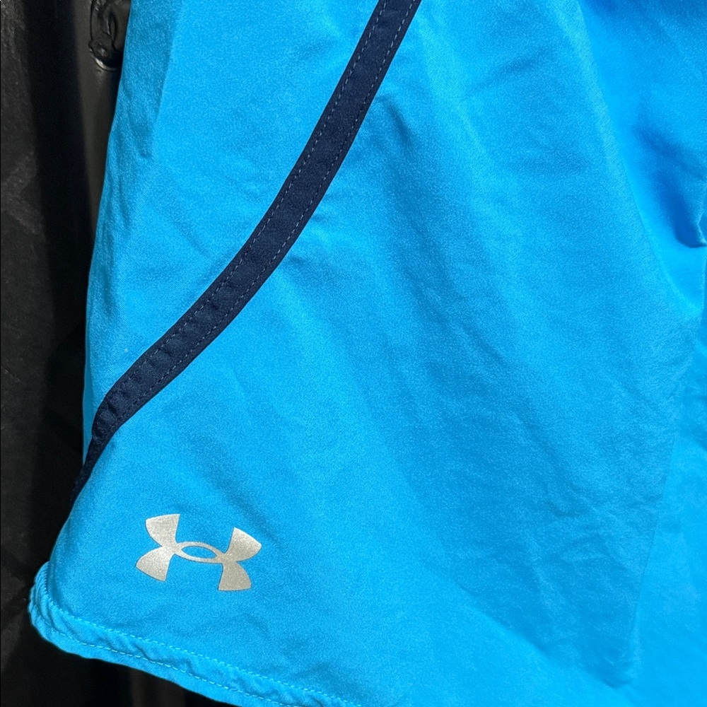 Under Armour Electric Blue Athletic Shorts. HeatGear. Loose. Women’s Large.